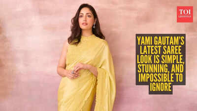 Yami Gautam just made yellow sarees the biggest trend of the season