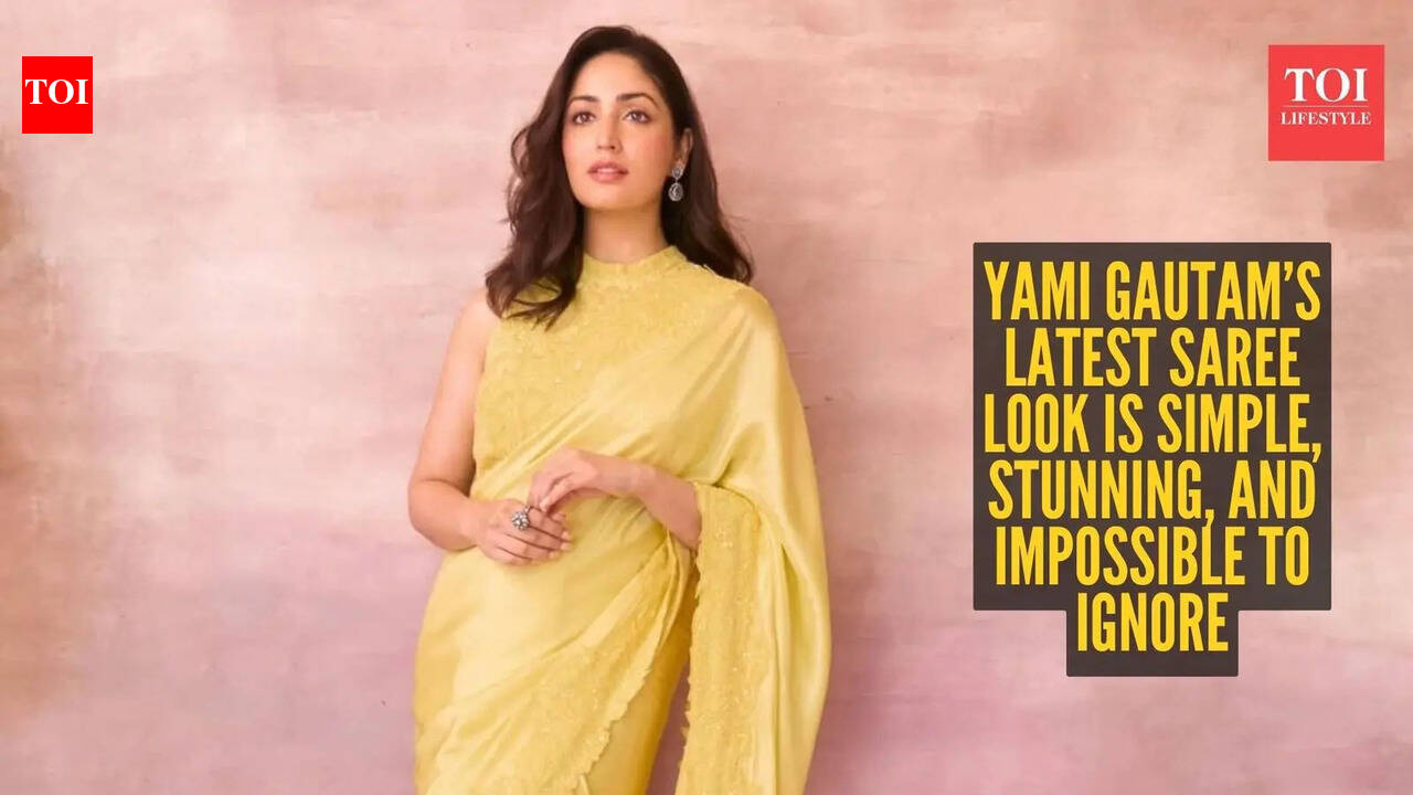 Yami Gautam just made yellow sarees the biggest trend of the season