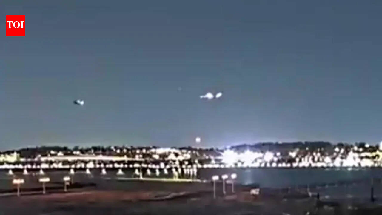 Watch: Video reveals mid-air collision between American Airlines jet & Black Hawk helicopter that killed 67