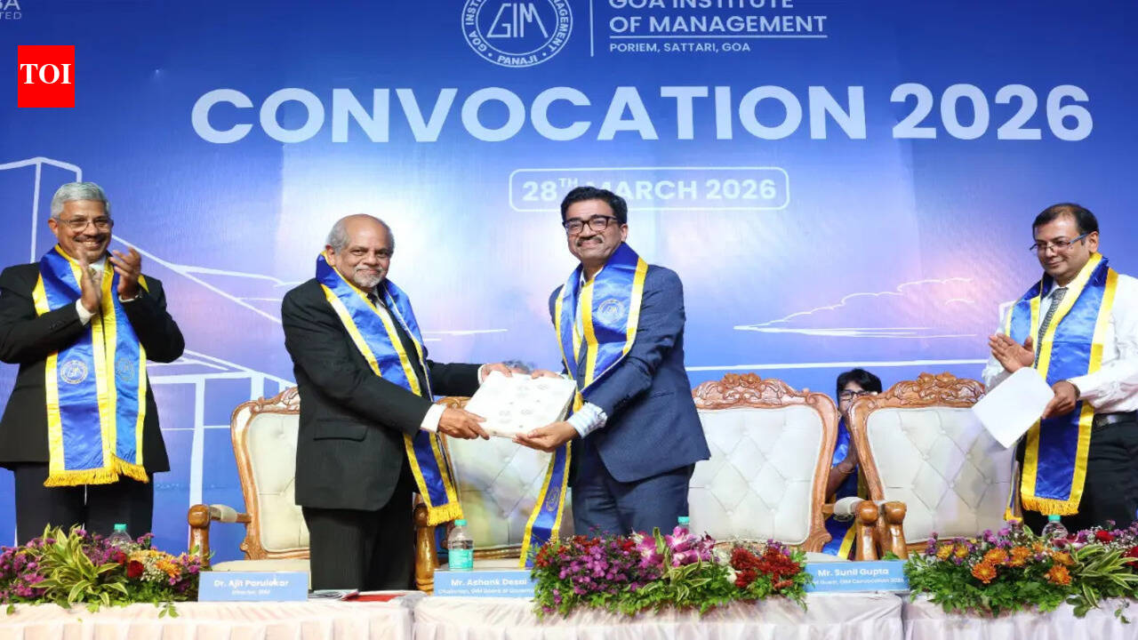 Goa Institute of Management celebrates Convocation 2026 with 617 graduating students