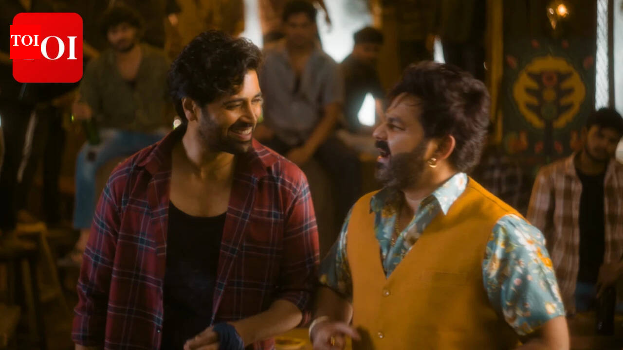 ‘Dacoit’ song: Adivi Sesh, Pawan Singh light up Gorakhpur with ‘Touch Buddy’ launch ahead of release