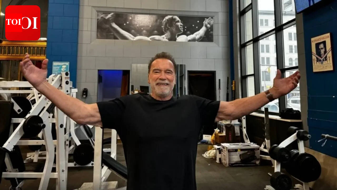 Quote of the day by Arnold Schwarzenegger: 'You can't climb the ladder of success with your hands in your pockets.'