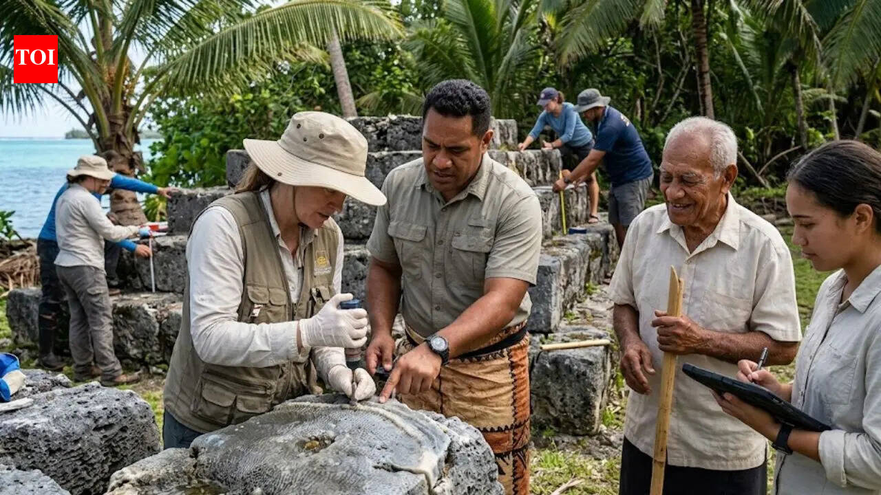How old are the coral houses of Tonga and the Cook Islands? Scientists pinpoint their exact construction date