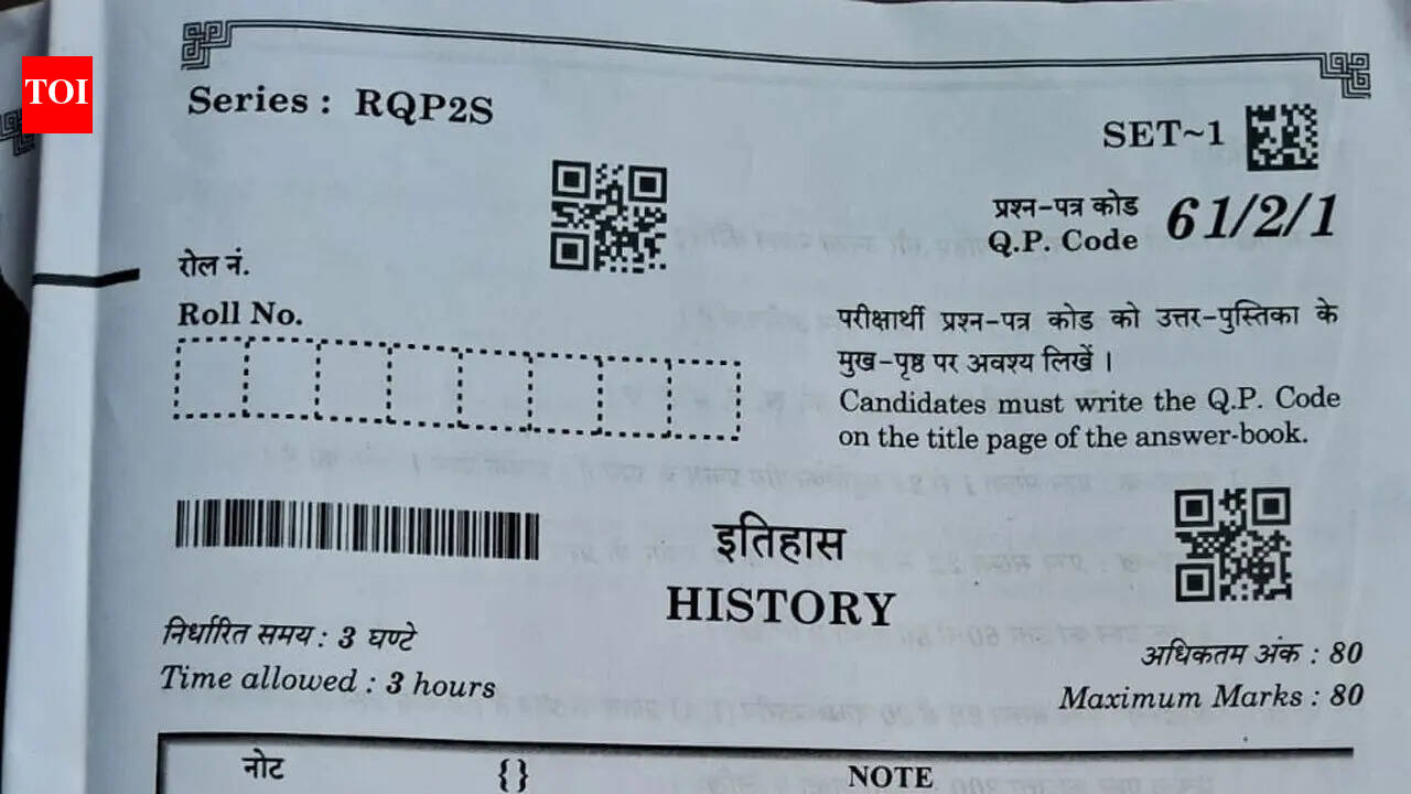 CBSE Class 12 History exam analysis 2026: Students say Section B tough, paper easy to moderate overall