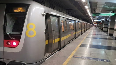 Delhi Metro yellow line disrupted for 1.5 hours after 'passenger on track' at Vishwavidyalaya station