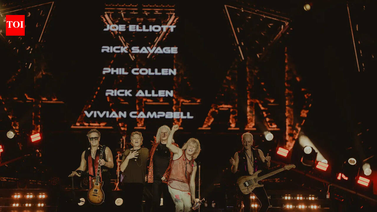 Rains pause, rock roars: Def Leppard lights up Bengaluru