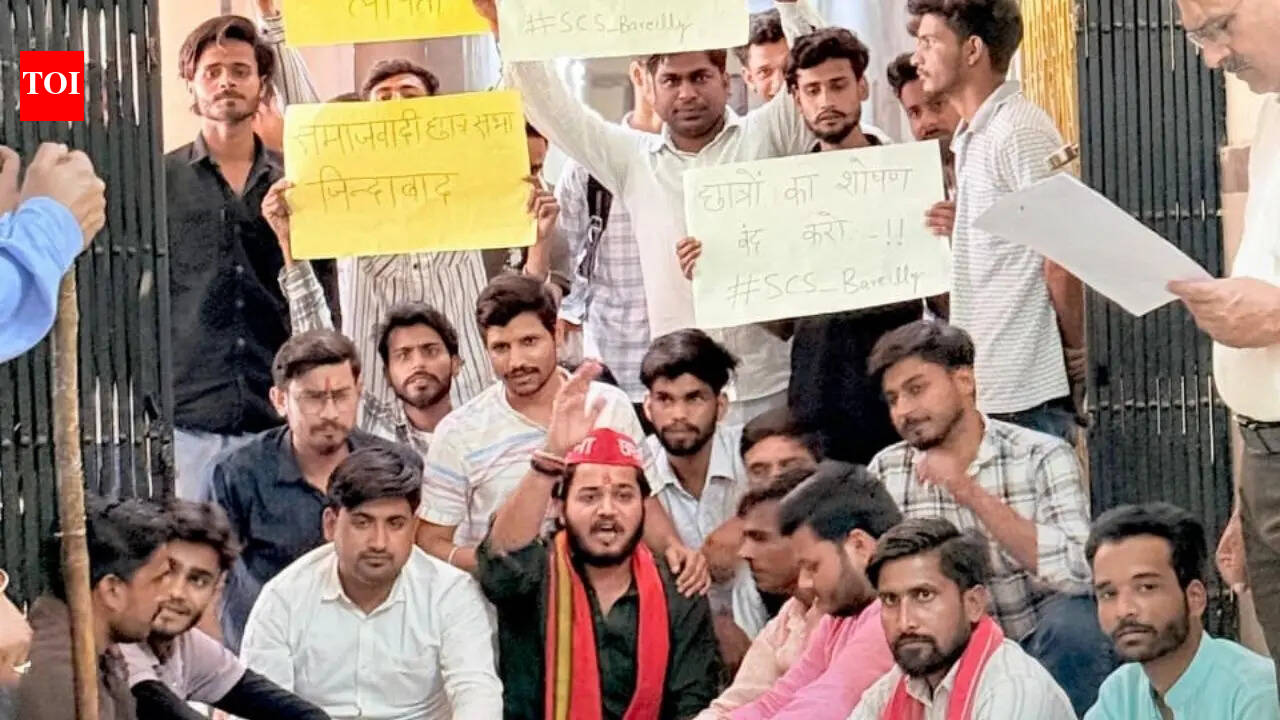 Bareilly: Students protest at Rohilkhand University over 'appointments, facilities'