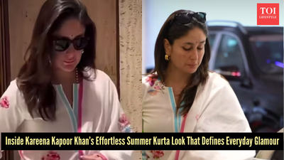 Why Kareena Kapoor Khan’s blooming summer kurta is the only inspiration you need this season