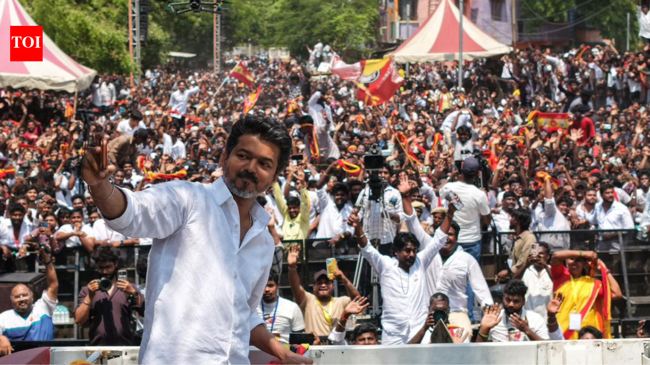 Tamil Nadu polls: TVK complains to EC over lack of police, traffic issues during Vijay’s campaign in Chennai