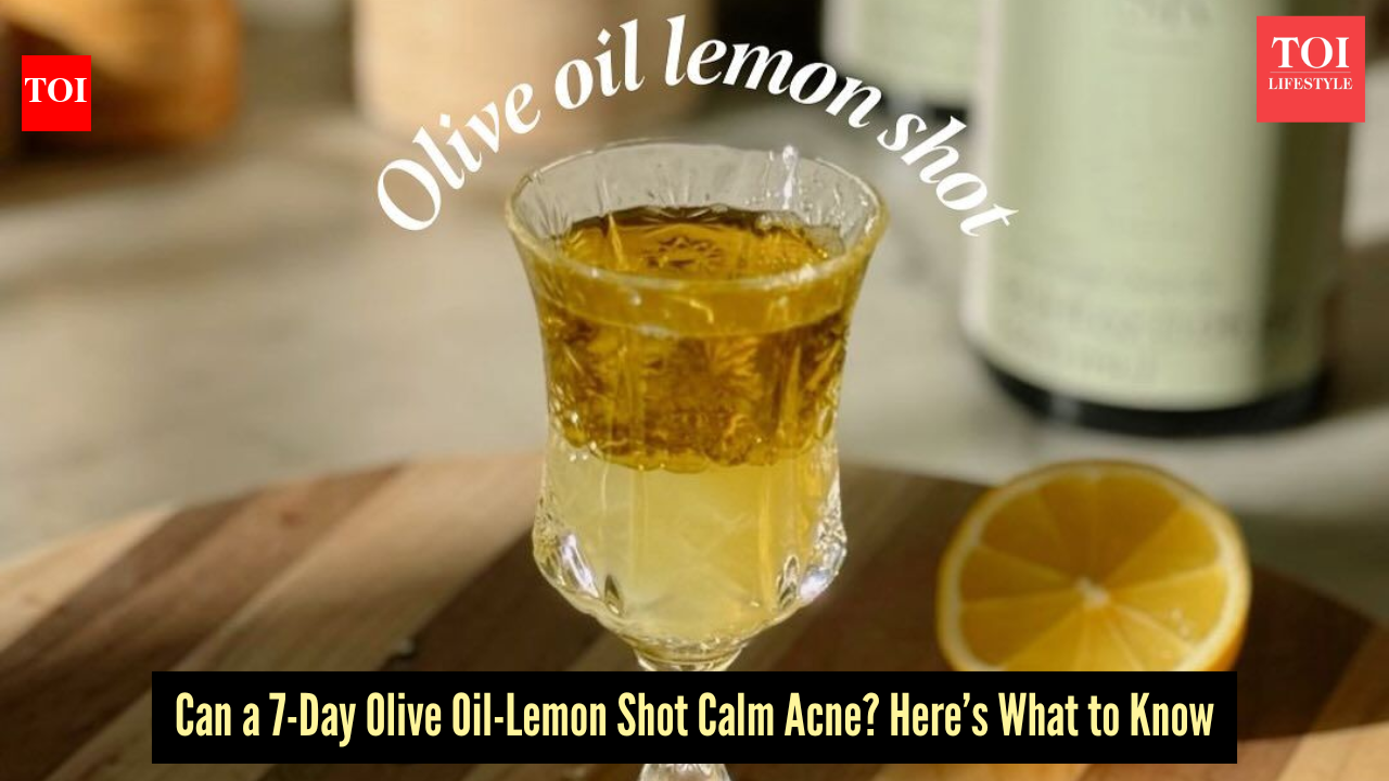 7-day olive oil and lemon shot recipe for inflammatory acne | News ...