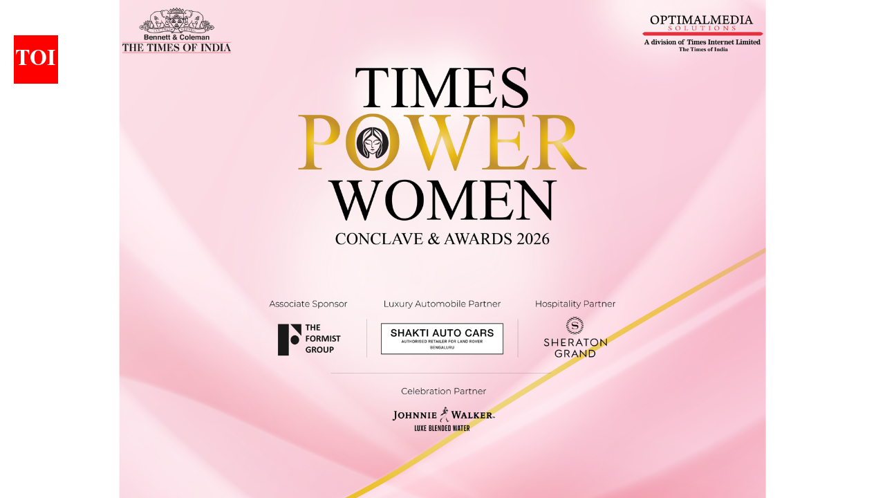 Times Power Women Conclave and Awards 2026: An iconic evening celebrating women of impact