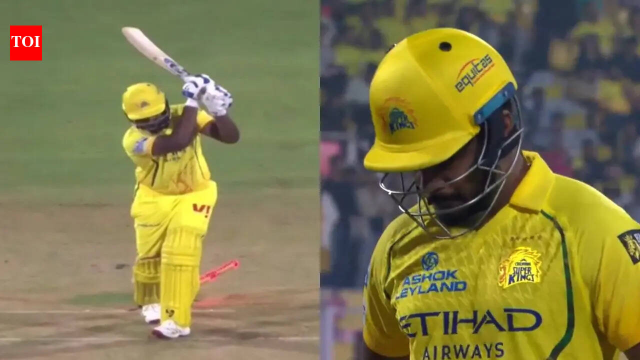 IPL 2026: Sanju Samson falls cheaply on CSK debut against Rajasthan Royals