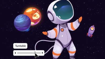 Adobe Illustrator gets Turntable feature that can turn 2D designs into 3D views