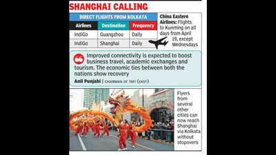 Second flight to China from Kol starts daily ops