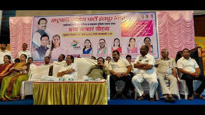 Missing photos of Ajit and Sunetra Pawar from poster in Raigad event spark anger among NCP workers
