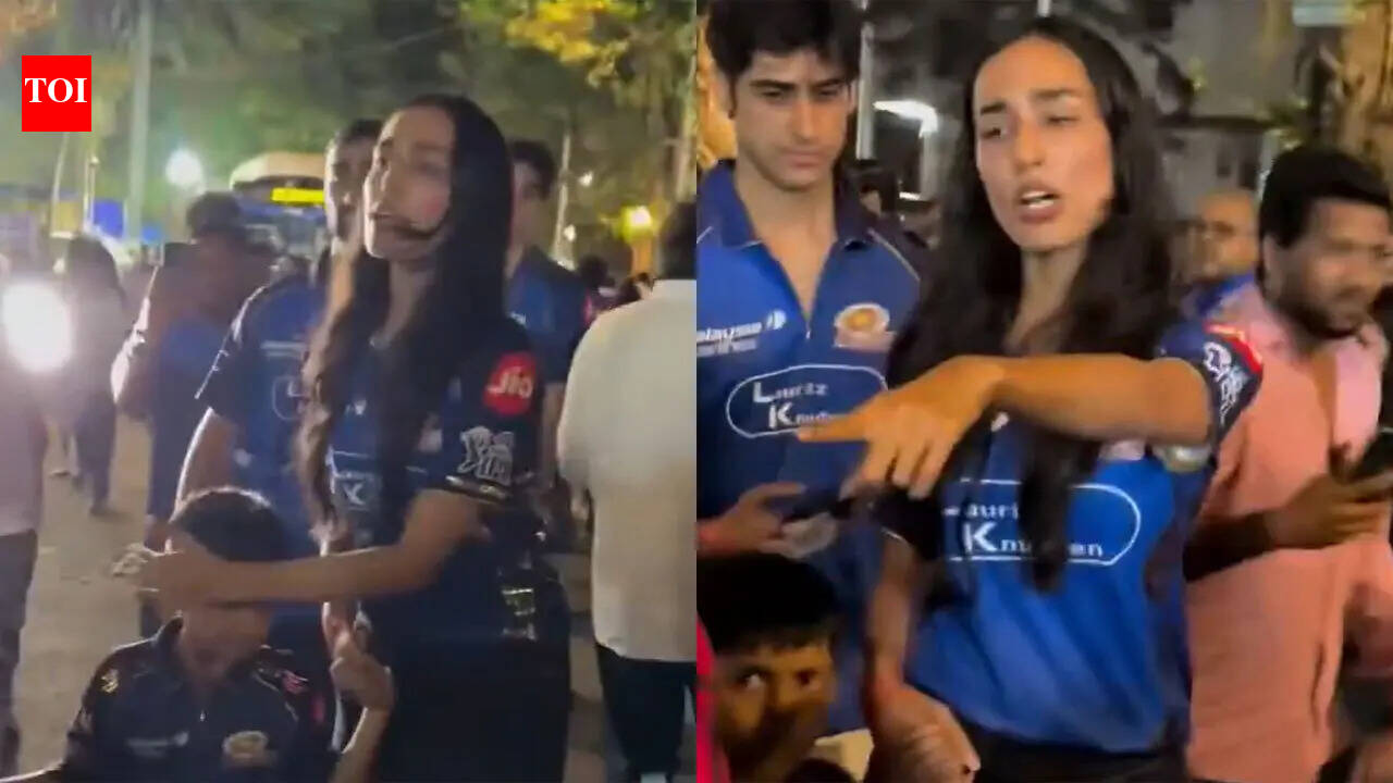 'Agastya, are you ok?' Hardik Pandya's girlfriend Mahieka snaps at paps - watch