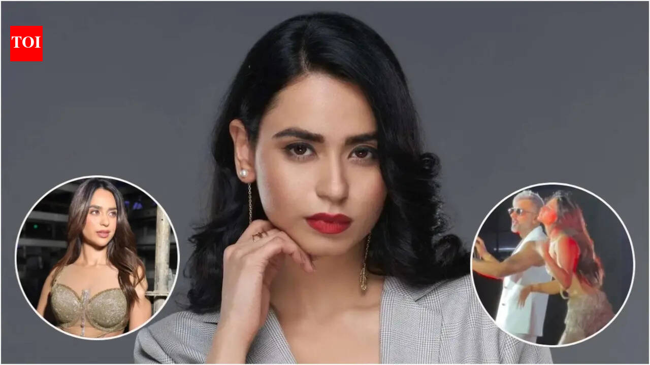 'Cringe and vulgar': Internet reacts to Soundarya Sharma's dance moves at Honey Singh Mumbai concert