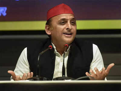 'Fierce falling contest between rupee and BJP's image': Akhilesh Yadav