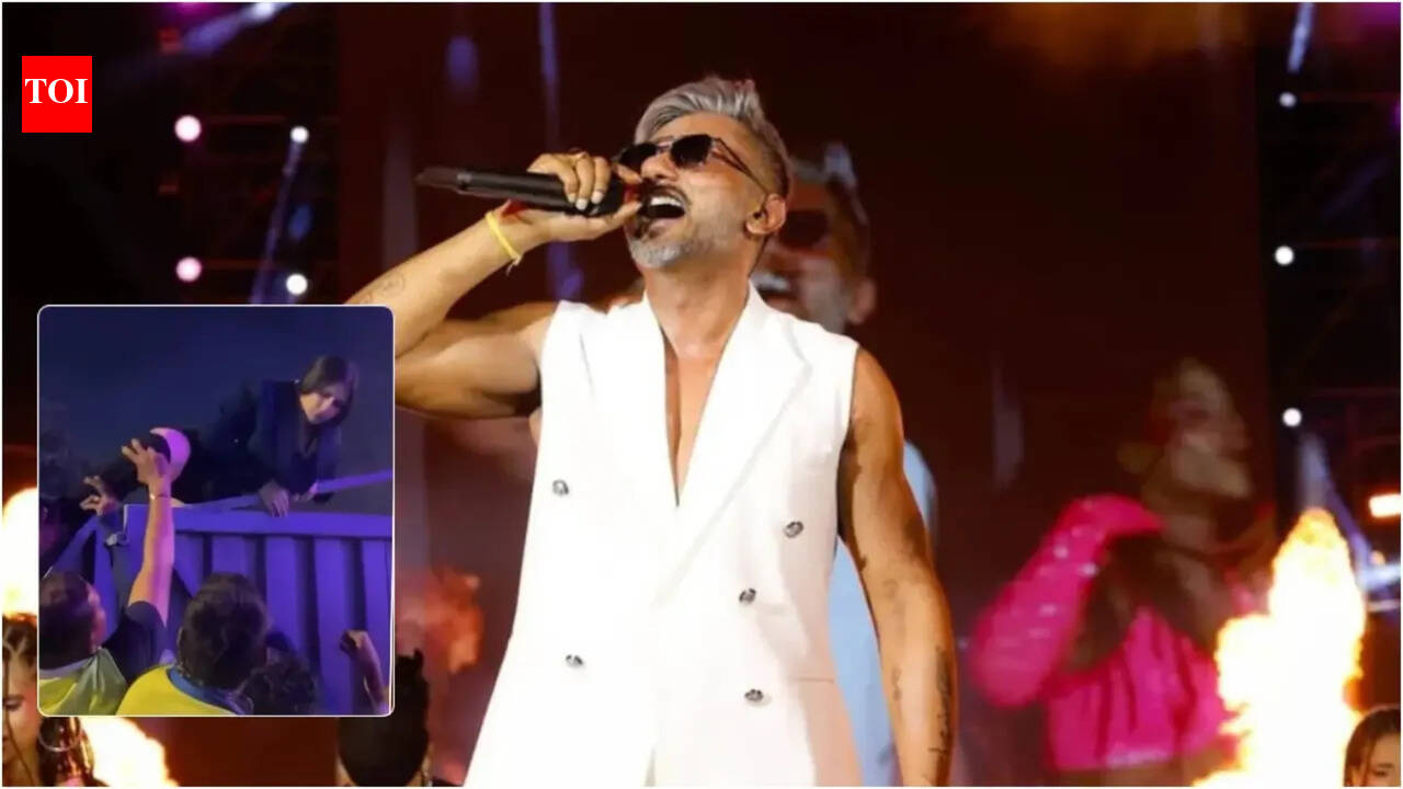 Yo Yo Honey Singh calls fan who climbed locked gate at packed Mumbai Concert 'Sherni' - Check out