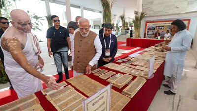 PM Modi inaugurates Jain museum, semiconductor plant in Gujarat