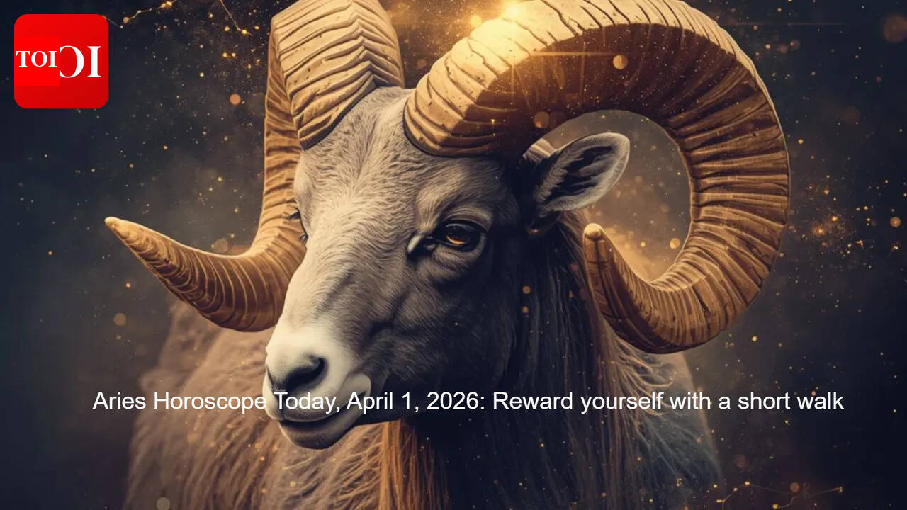 Aries Horoscope Today, April 1, 2026: Reward yourself with a short walk