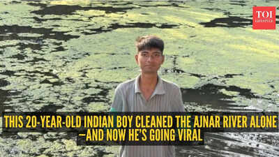 Meet Bittu Tabahi: The Indian boy who single-handedly cleaned the heavily polluted Ajnar river
