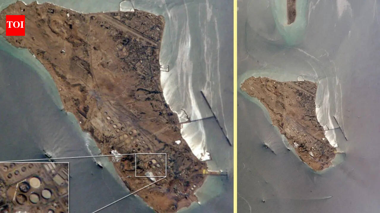 Who owns Kharg island and why travellers refer to it as the 'forbidden island'