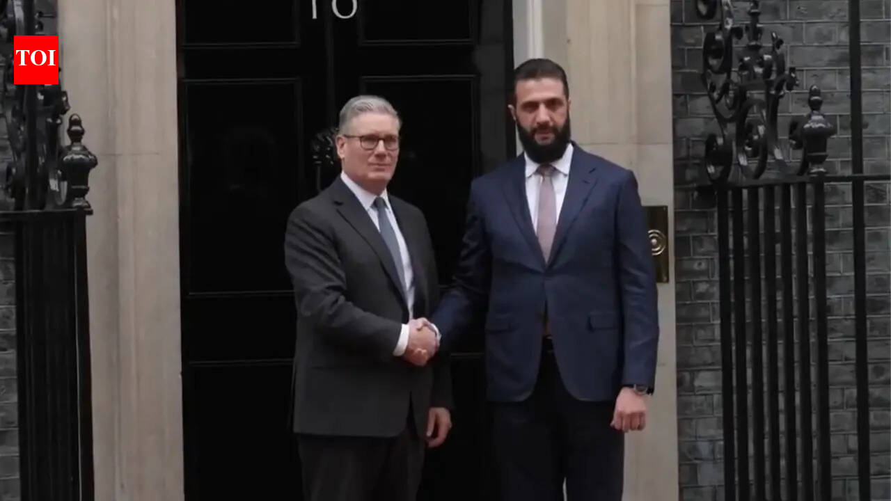 Syrian President al-Sharaa meets Starmer on first UK visit after years of strain; migration, border security on agenda