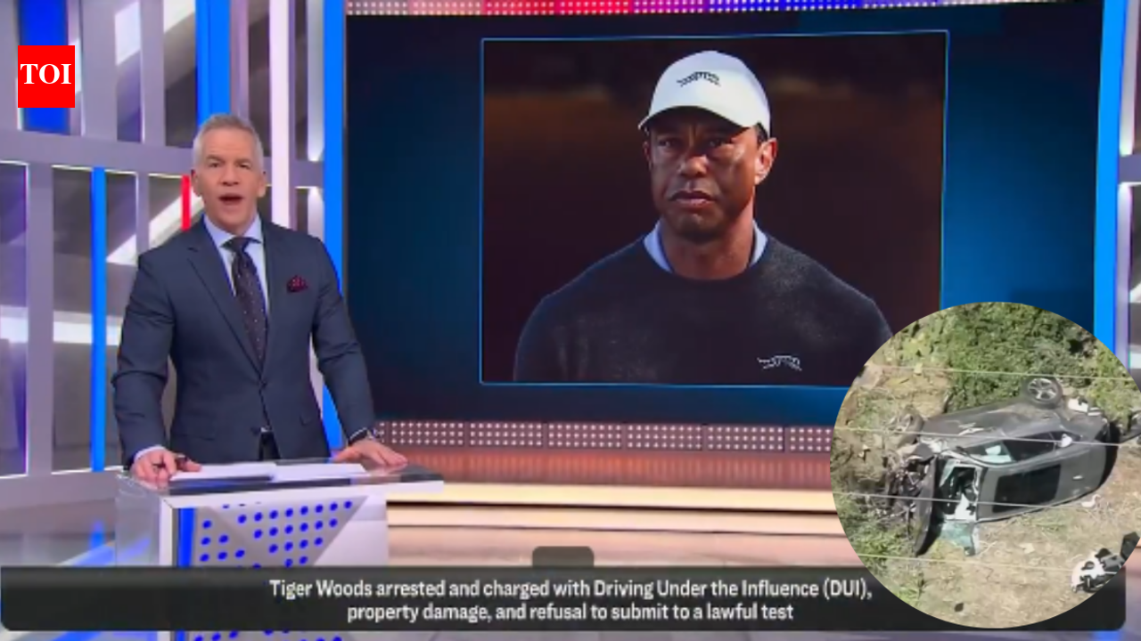 NBC apologises on air after showing wrong Tiger Woods crash footage during live coverage