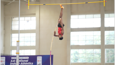 Indian Pole Vaulters Break National Records: Baranica and Reegan Shine