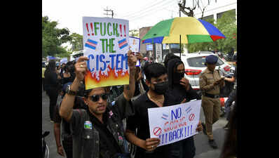 Transgender community marks visibility day with protest against Bill