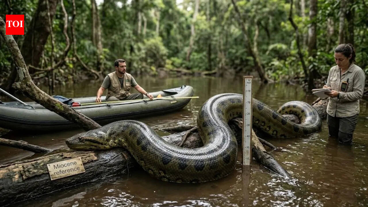 The shocking 12-million-year secret behind why anacondas are so huge