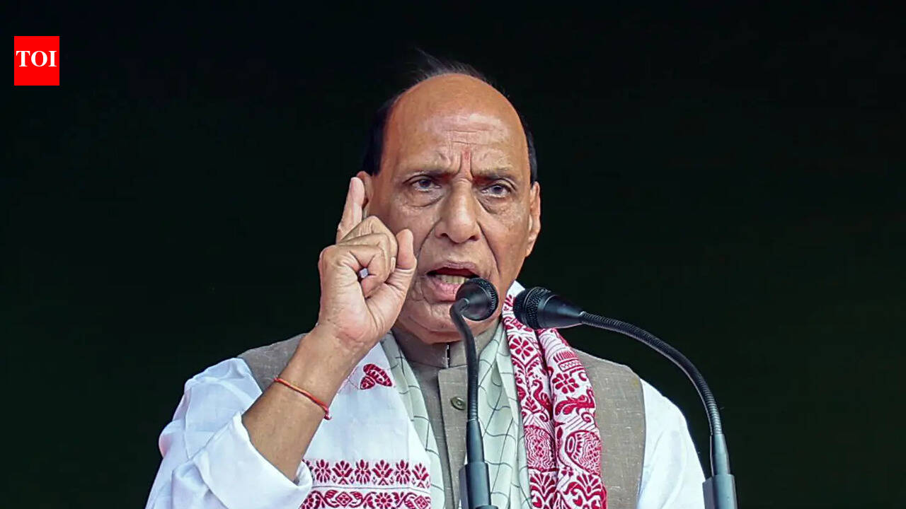 BJP brought brisk devpt in Assam by restoring peace: Rajnath in Tezpur