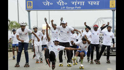Over 500 runners take part in PMC’s Ganga marathon
