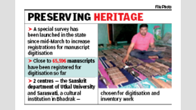 State logs 65k palm-leaf manuscripts for digitisation