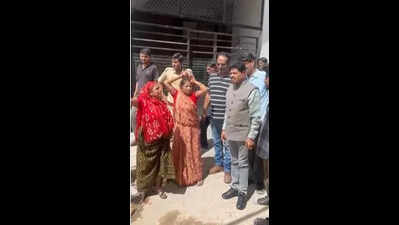 Sewage mixes with drinking water, MLA faces ire of residents