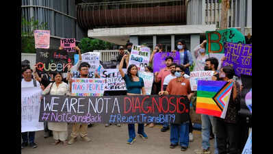 LGBTQIA+ community members protest against Transgender Act, term it regressive and demand withdrawal