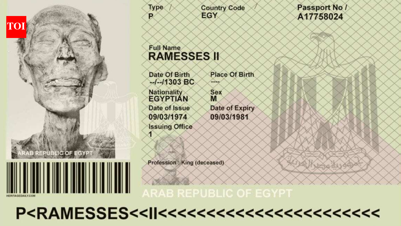 Did Egypt really issue a passport to 3,000-year-old Ramesses II for 1974 flight to Paris? Fact or fiction?