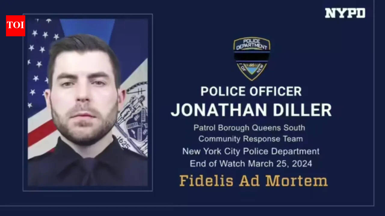 Widow of slain NYPD officer covers ears as husband’s final moments recounted in Queens court