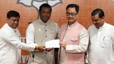 Leander exits TMC, joins BJP ‘to serve youth and countrymen’