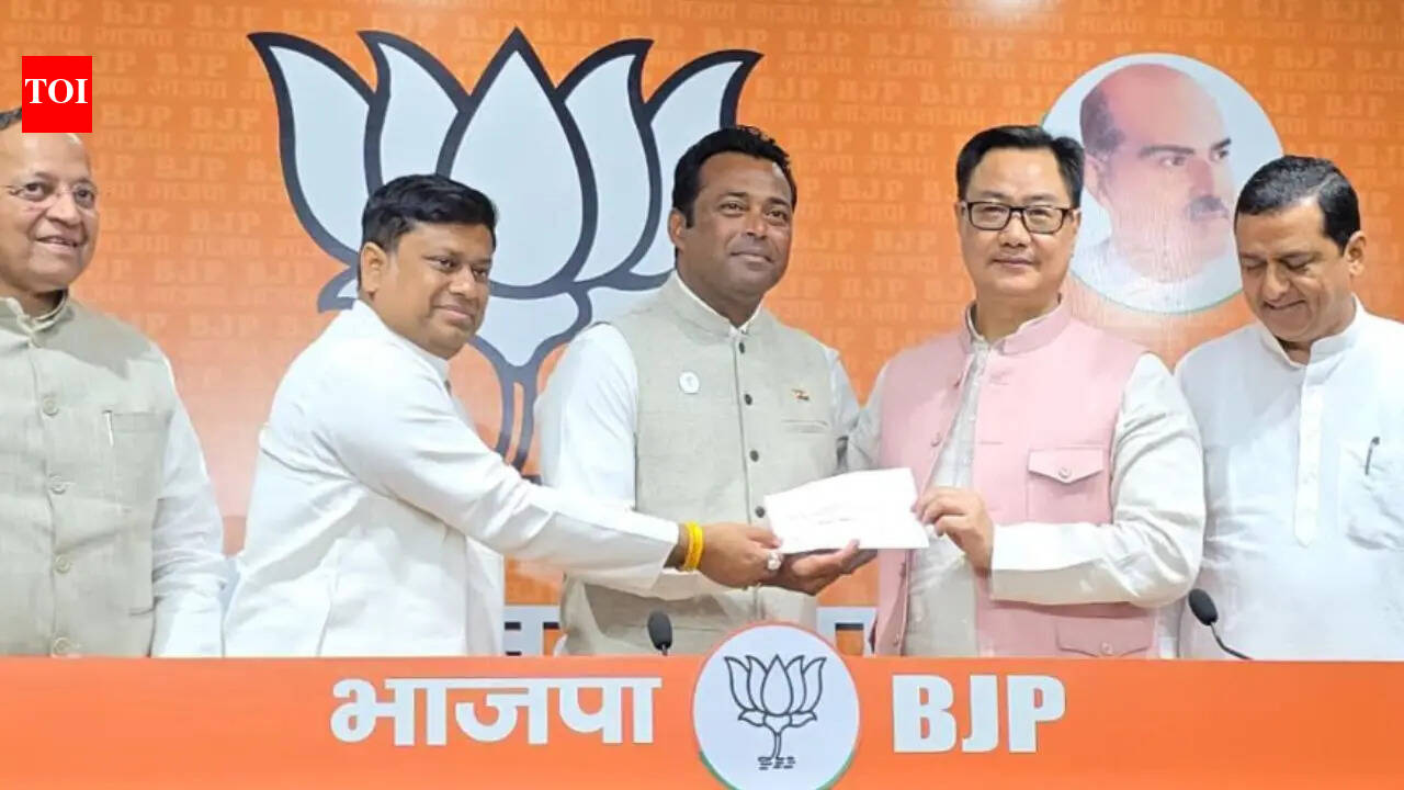 Leander Paes crosses over from TMC to BJP in Bengal assembly poll run-up