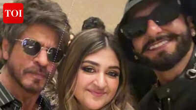 Shah Rukh Khan and Ranveer Singh pose together for a selfie amid backlash over silence on 'Dhurandhar: The Revenge' box office success