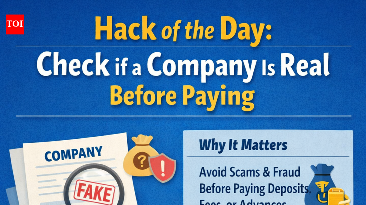 Hack of the day: Check if a company is real before paying