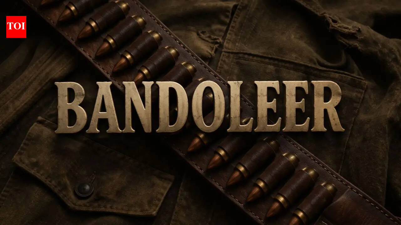 Word of the day: Bandoleer