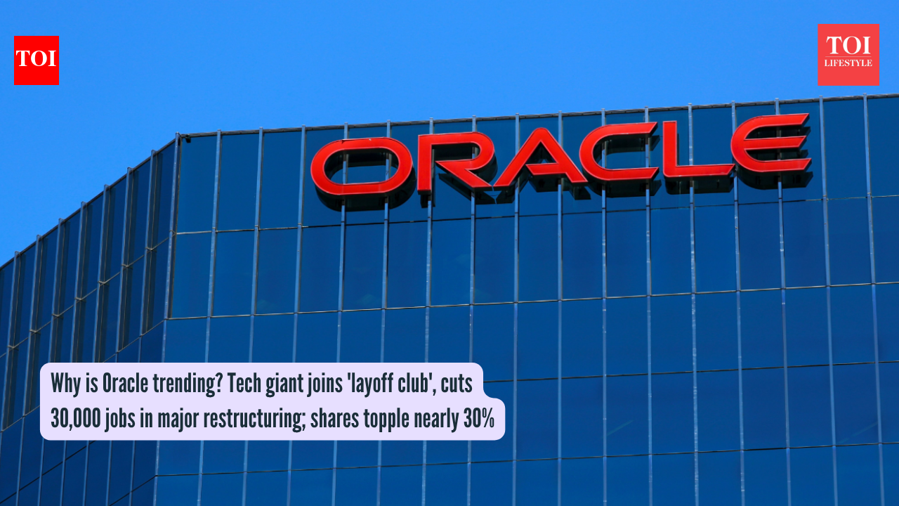 Why is Oracle trending? Tech giant joins 'layoff club', cuts 30,000 jobs in major restructuring; shares topple nearly 30%