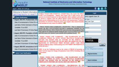 NIELIT CCC exams have been postponed; admit cards will be released later: Check complete details here