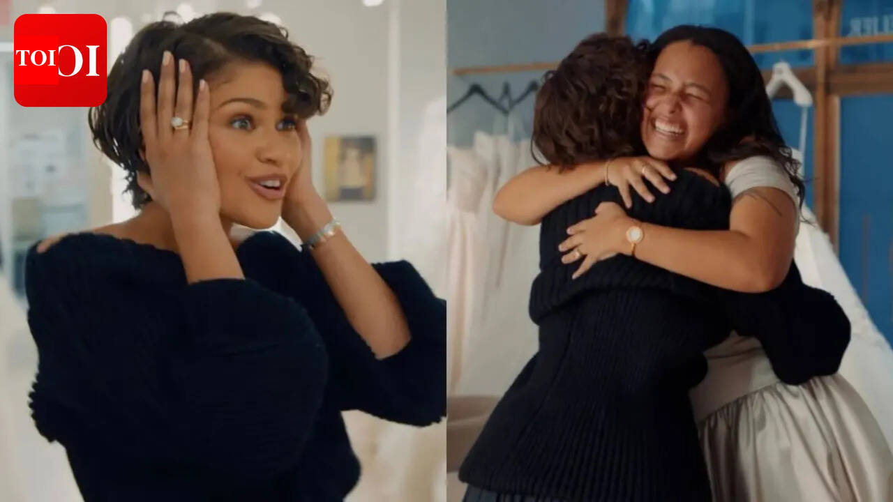 Zendaya stuns bride by crashing dress shopping, buys her dream wedding gown: Netizens hail 'queen' behaviour