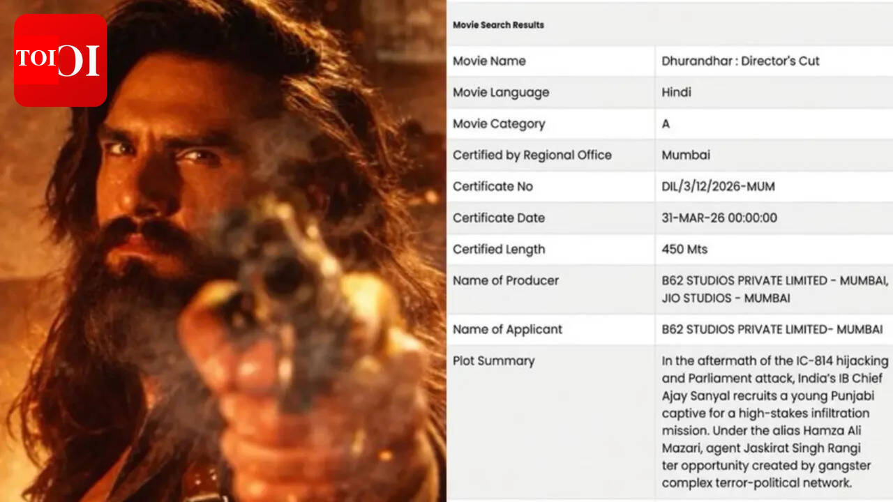 'Dhurandhar' and 'Dhurandhar: The Revenge' 7 hours 30 minute director's cut of Ranveer Singh starrer set for release on April 5?