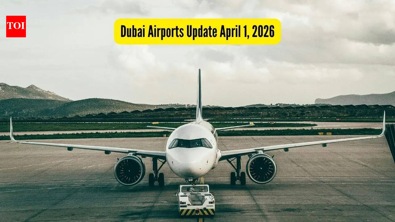 Uae Flights News: Dubai Airports Update April 1: Air India group to run 30 flights; IndiGo shares list of scheduled flights to operate amid ongoing conflict – The Times of India