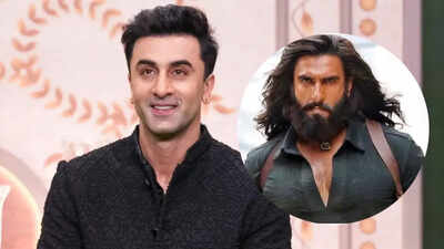Fan tells Ranbir Kapoor that he did a great job in 'Dhurandhar', the actor reacts: 'That's a different Ranveer Singh'